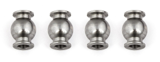 RC8B3 kuličky do kloubků s oboustraným límcem, 4mm, 4 ks.