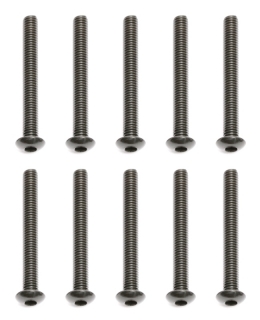 M3x26mm šroub s imbusouvou půlkulatou hlavou, 10ks.