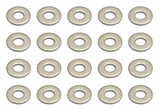 Podložky, 2,5mm 20 ks.
