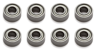 Kuličkové ložiska 3x7x3mm, 8 ks.