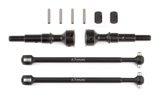 B6 kompletní poloosy CVA 67mm , 1 pár