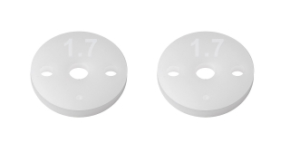 FT pístky tlumičů 13mm, 2x1,7 mm, 2,5mm, 2 ks.