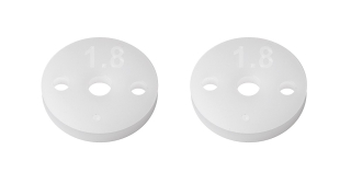 FT pístky tlumičů 13mm, 2x1,8 mm, 2,5mm, 2 ks.