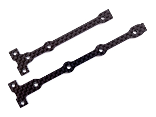 FT B74.1 Flex šasi vzpěra, 2.0mm, uhlíková, 1+1 ks.