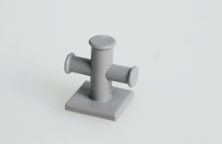 Křížový uvazník, 10x10x13mm, 10 ks.