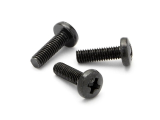 Šroub s půlkulatou hlavou M3x10mm (6ks)
