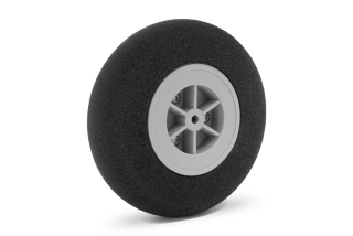 Mechové kolečko lehké 90mm, 1 ks.