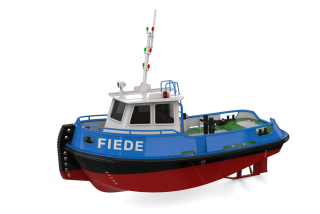 Fiede přístavní remorkér 1:50 kit