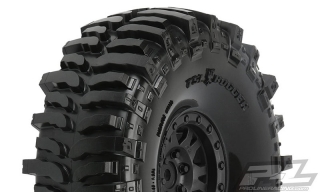 Interco Bogger 1.9" G8 směs Rock gumy nalepené (2 ks.), černé disky