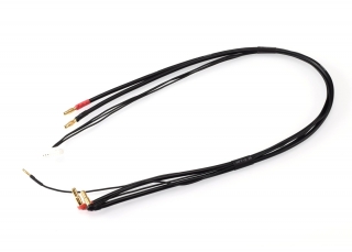 2S černý nabíjecí kabel G4/G5 - dlouhý 600mm - (4mm, 7-pin PQ)