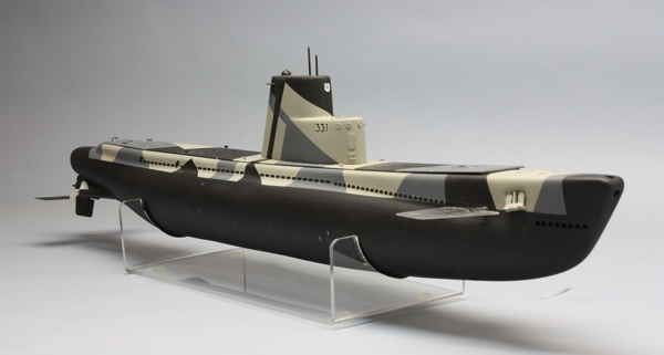 USS Bluefish ponorka 838mm
