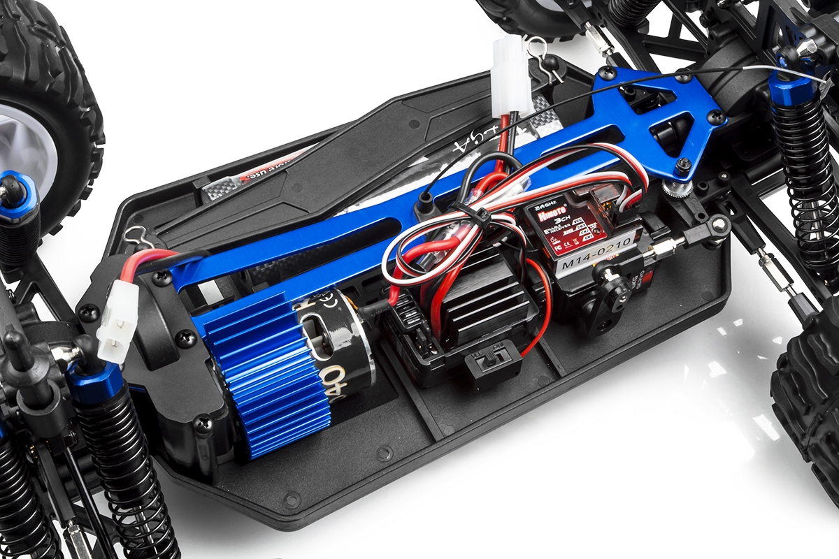HiMOTO Monster Truck EMXT-1 1:10 elektro RTR set 2,4GHz červená