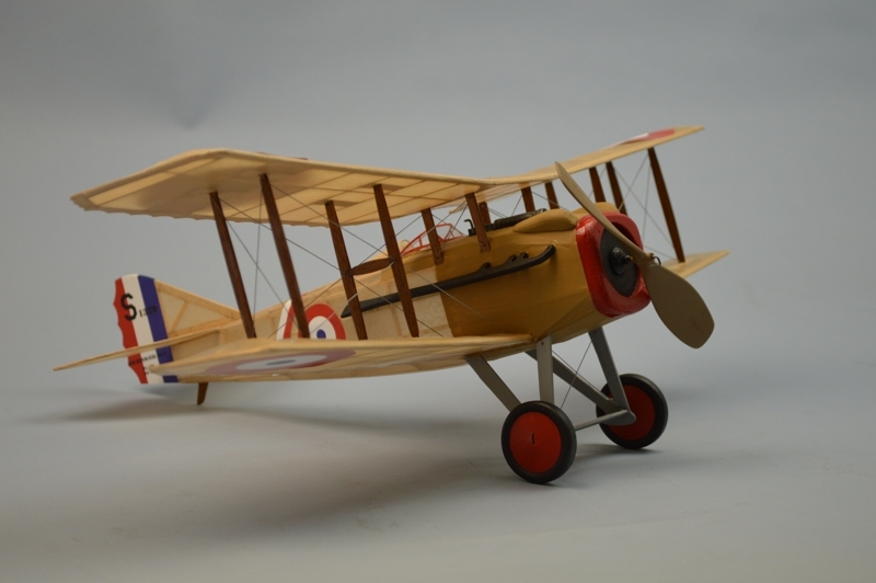 Spad VII 457 mm laser. vyřezávaný