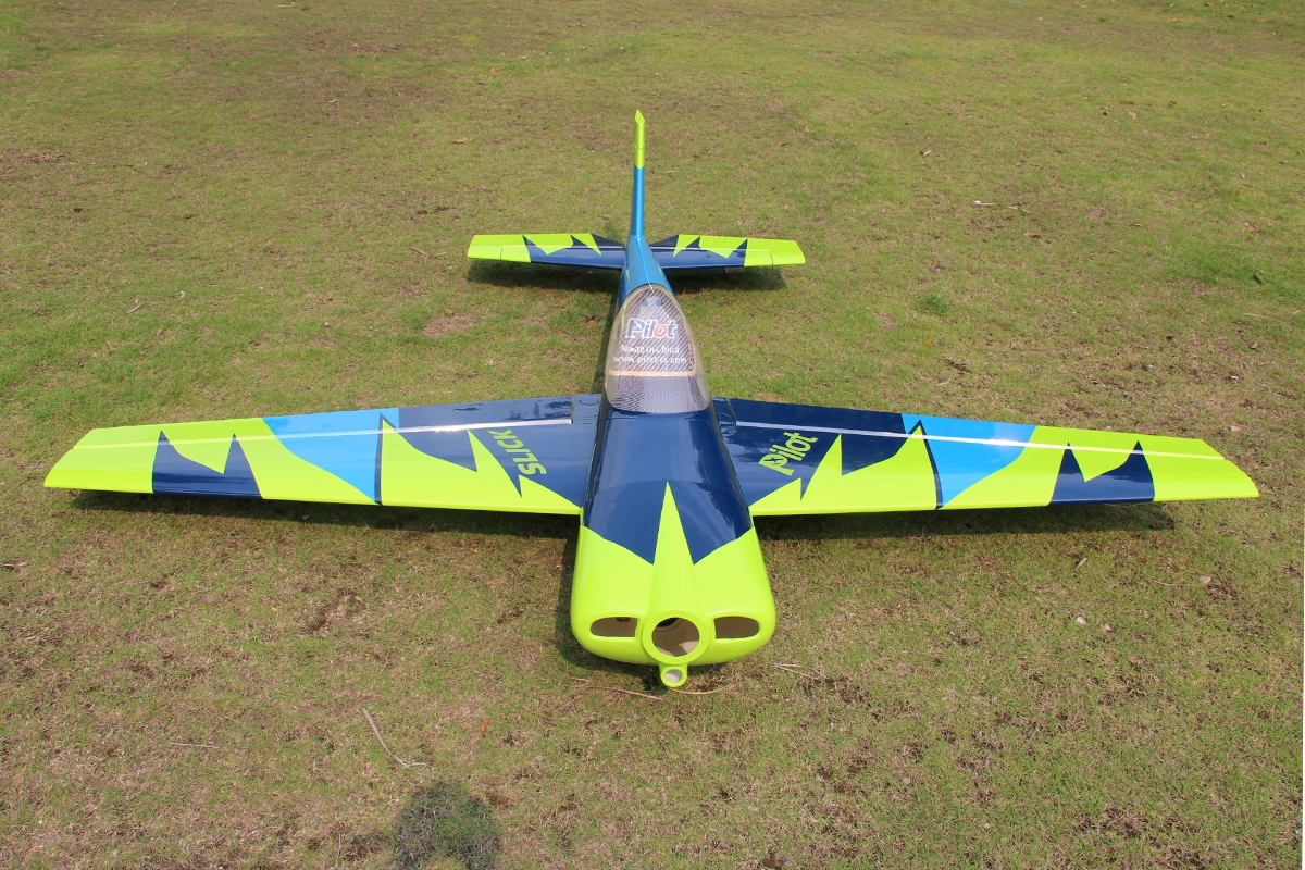 103" Slick 2600mm 120cc Zeleno-Modrý