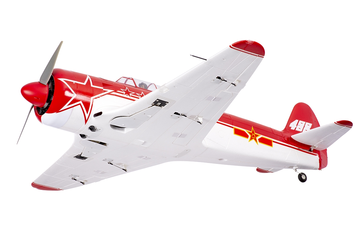 Yak-11 1450mm ARF Červeno/Bílý