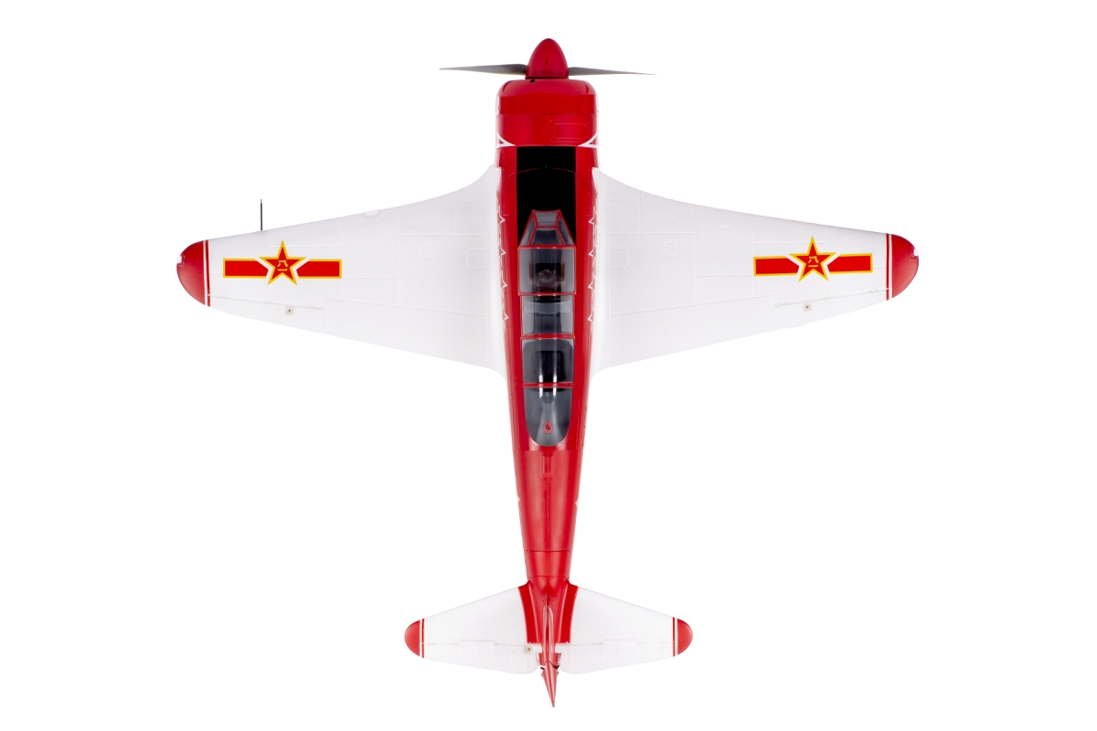 Yak-11 1450mm ARF Červeno/Bílý