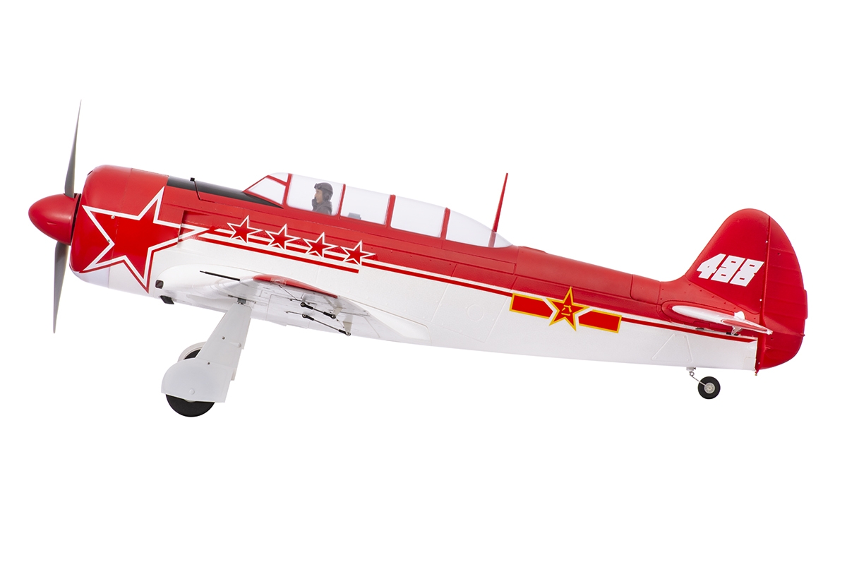 Yak-11 1450mm ARF Červeno/Bílý