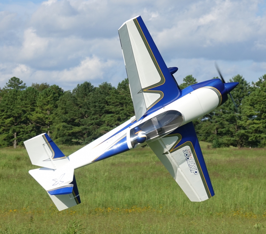 91" Extra 300 V2 EXP - Modrá/Bílá 2,31m