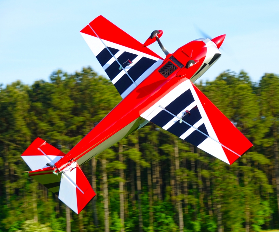 91" Extra NG - Červená/Stříbrná 2,31m