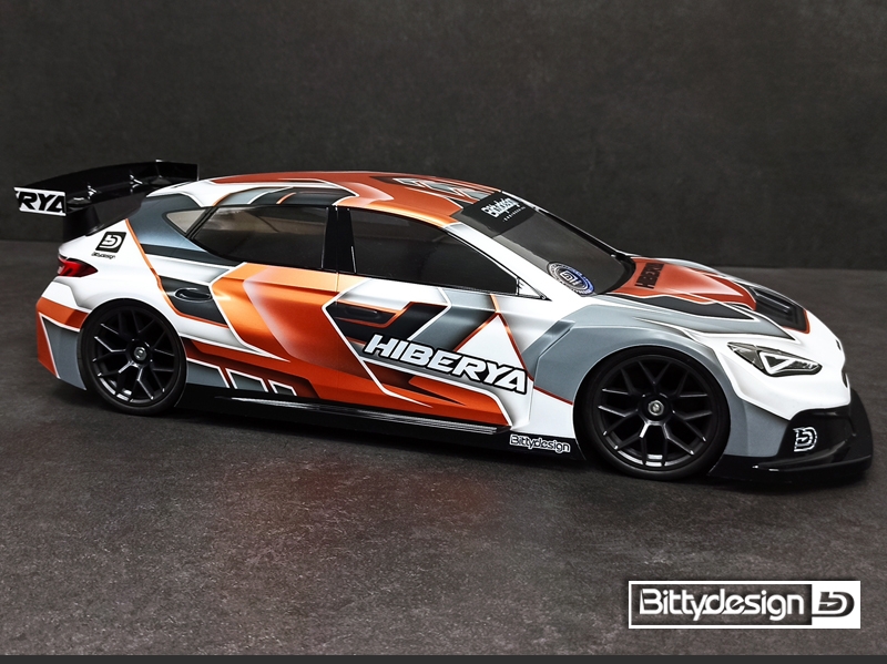 Karoserie čirá HYBERIA pro TC FWD podvozky 190mm