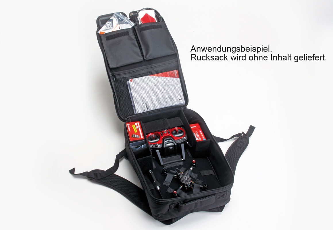Universální batoh pro FPV Copteru, Vysílač a příslušenství