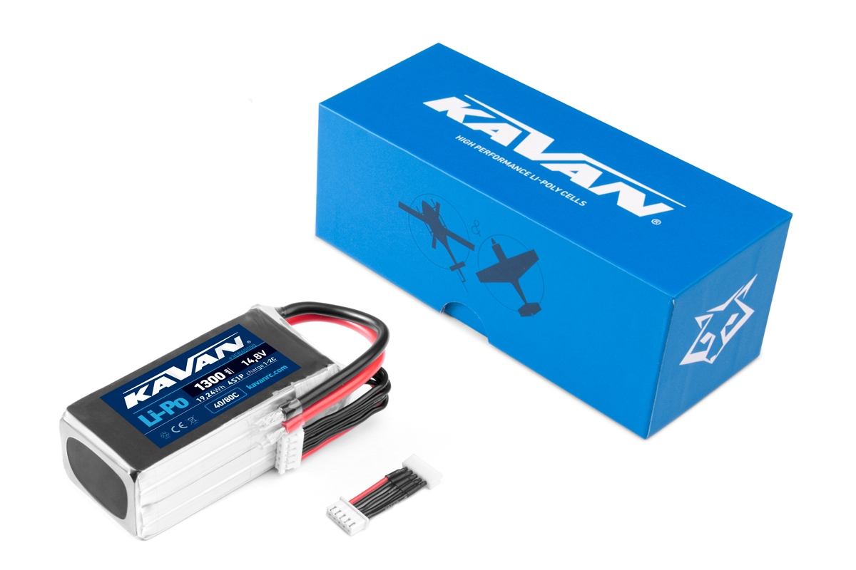 KAVAN Li-Po 1300mAh/14,8V 40/80C 19,24Wh