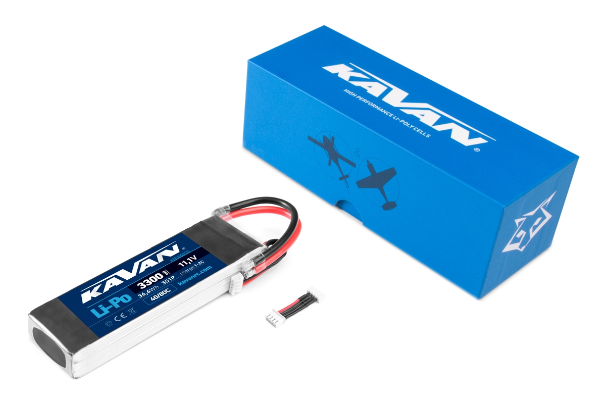 KAVAN Li-Po 3300mAh/11,1V 40/80C 36,6Wh