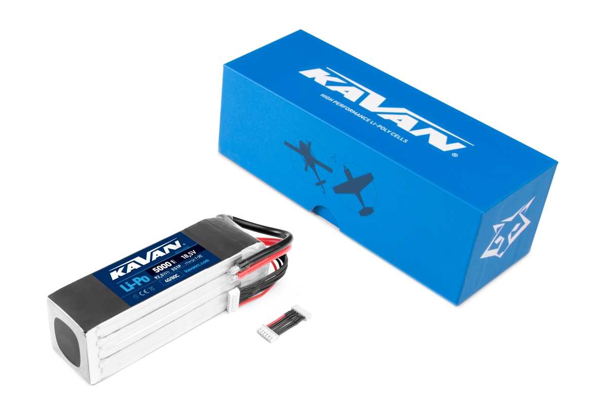 KAVAN Li-Po 5000mAh/18,5V 40/80C 92,5Wh