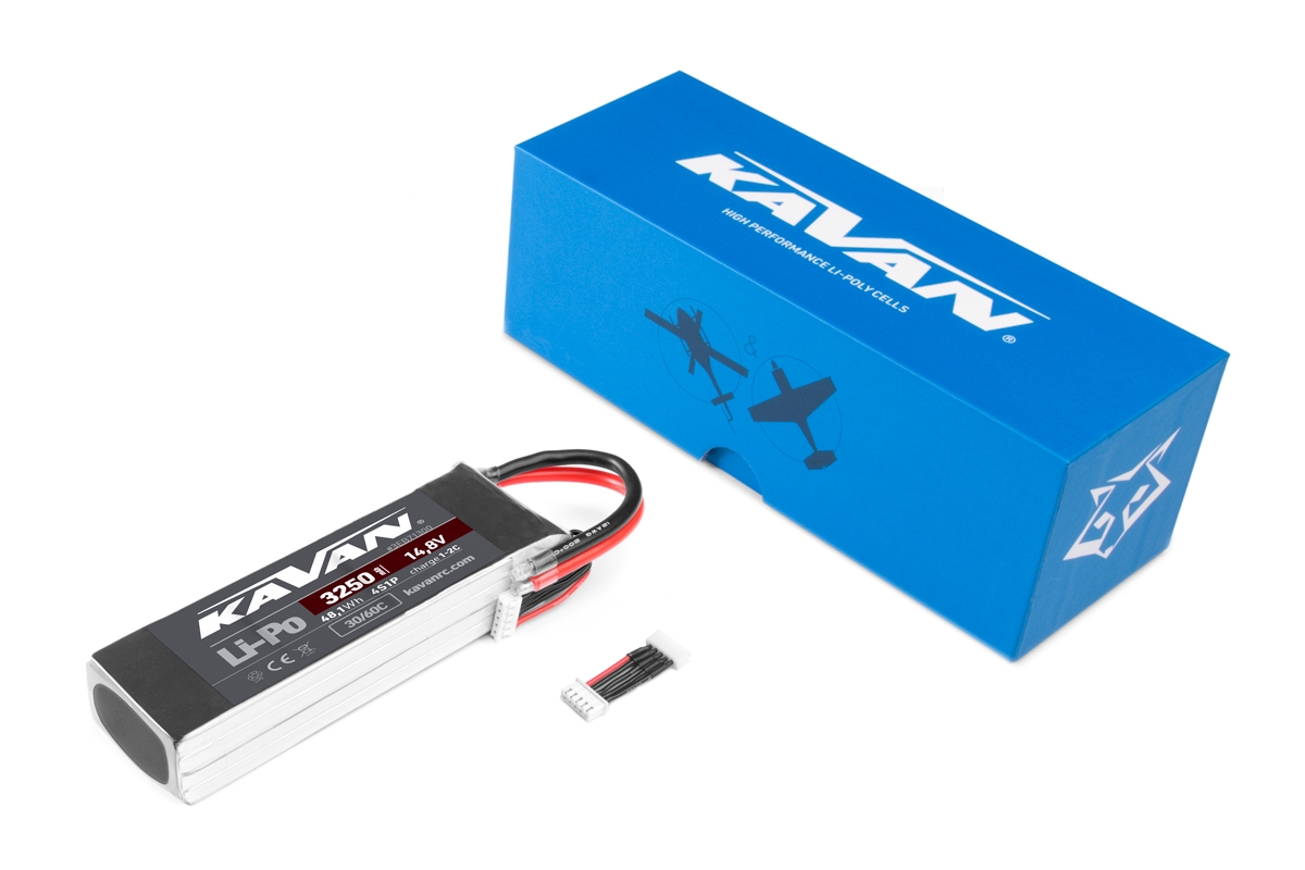 KAVAN Li-Po 3250mAh/14,8V 30/60C Air pack
