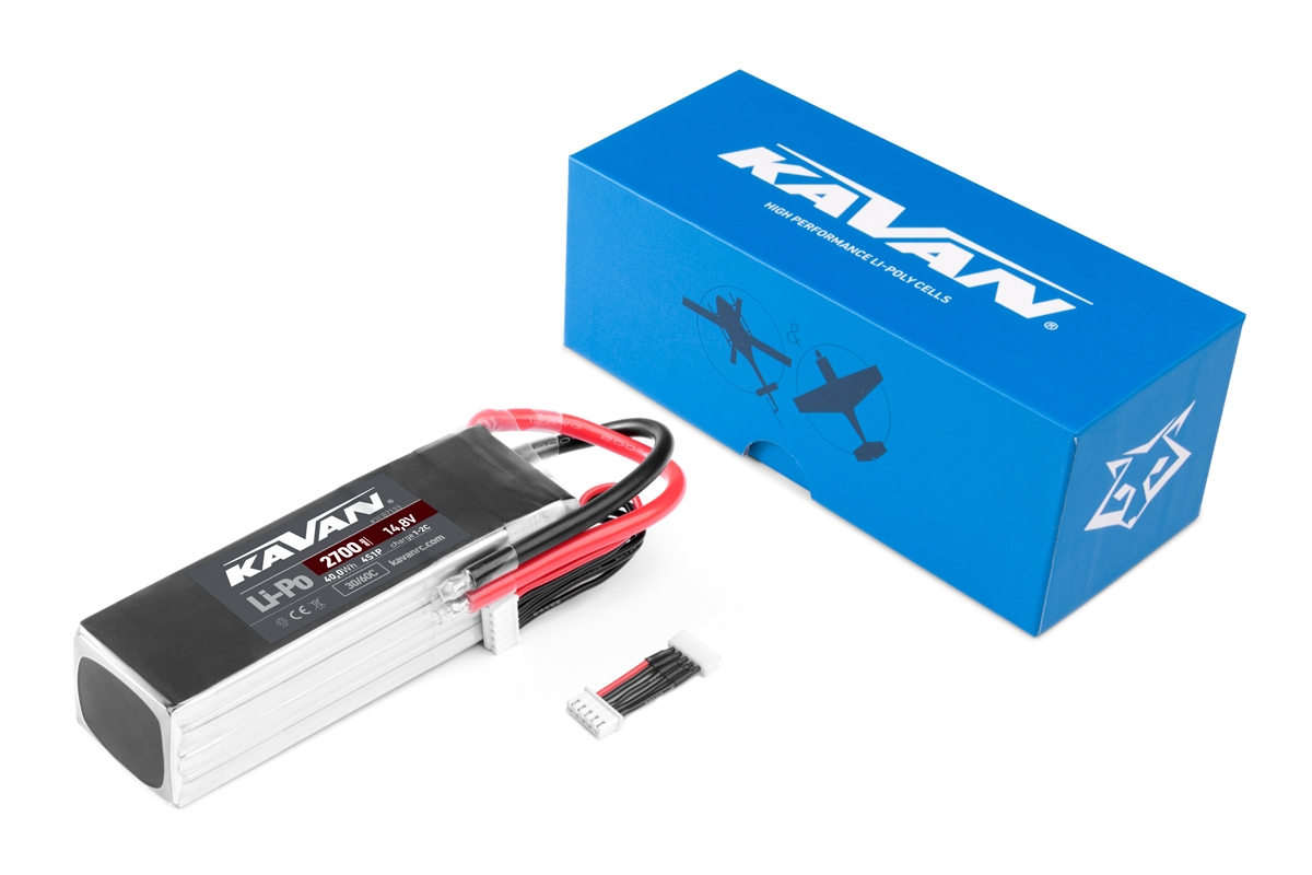 KAVAN Li-Po 2700mAh/14,8V 30/60C Air pack