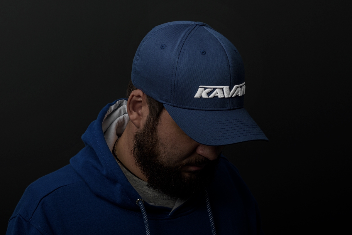 KAVAN kšiltovka FLEXFIT vel. L/XL modrá