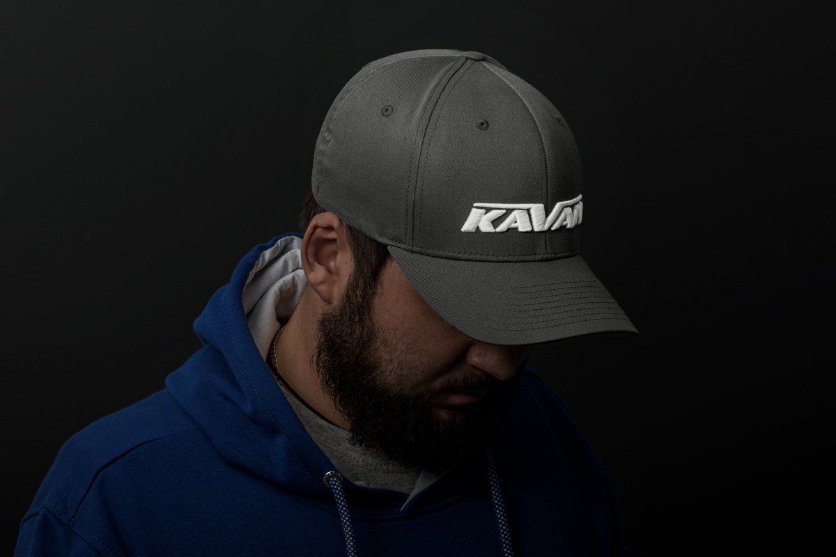 KAVAN kšiltovka FLEXFIT vel. L/XL šedá