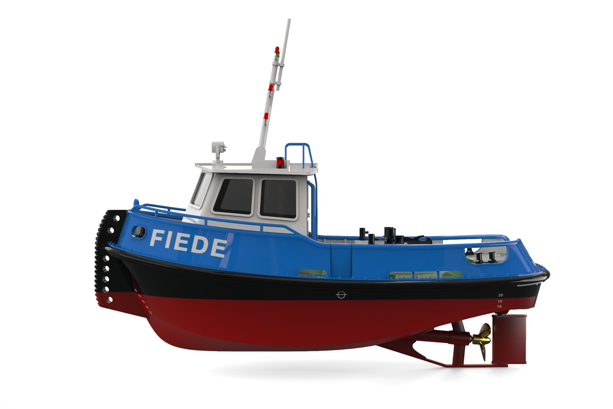 Fiede přístavní remorkér 1:50 kit