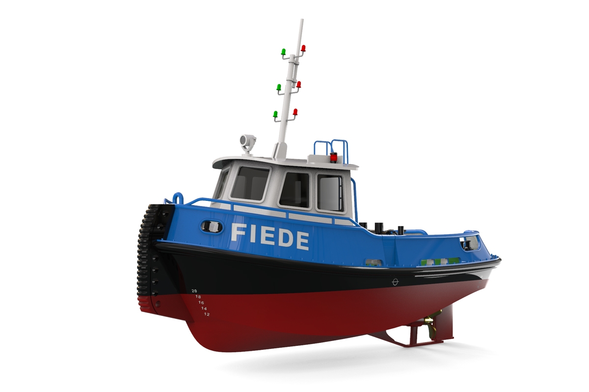 Fiede přístavní remorkér 1:50 kit