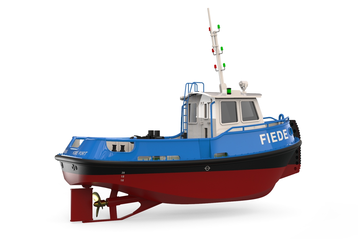 Fiede přístavní remorkér 1:50 kit