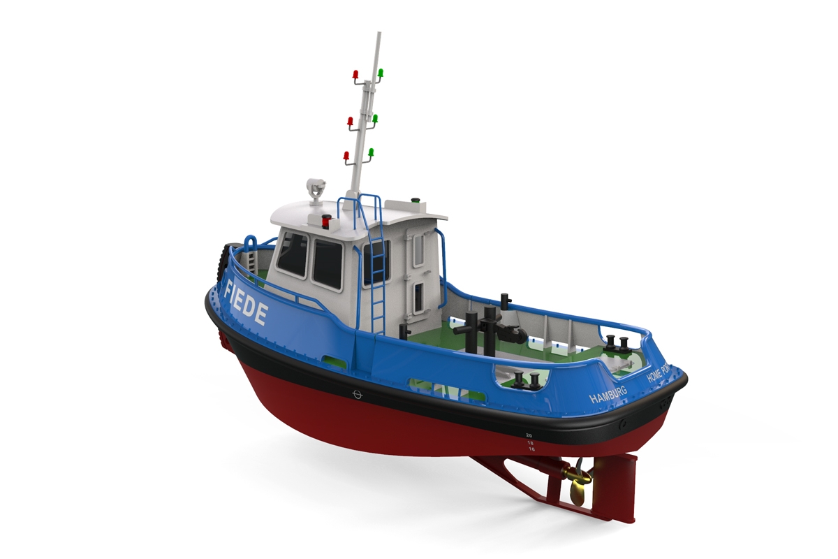 Fiede přístavní remorkér 1:50 kit
