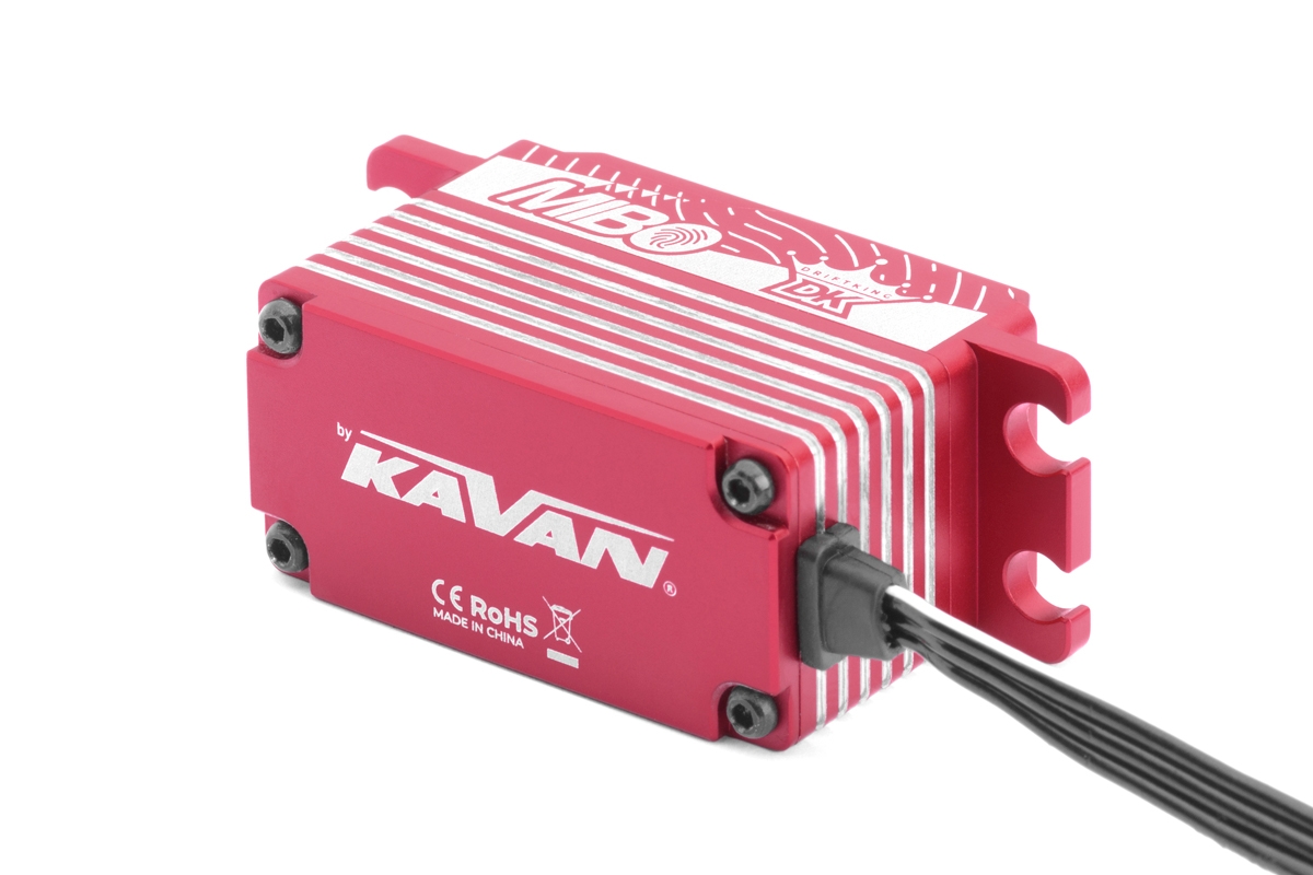 MIBO Drift King Alu Red LP Programmable (RWD Drift Spec/33.0kg/8.4V) Brushless Servo