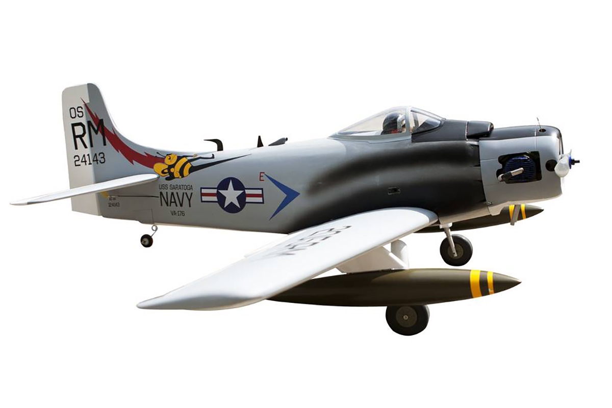 Skyraider Warbird 1,6m (Zatahovací podvozek) Bee