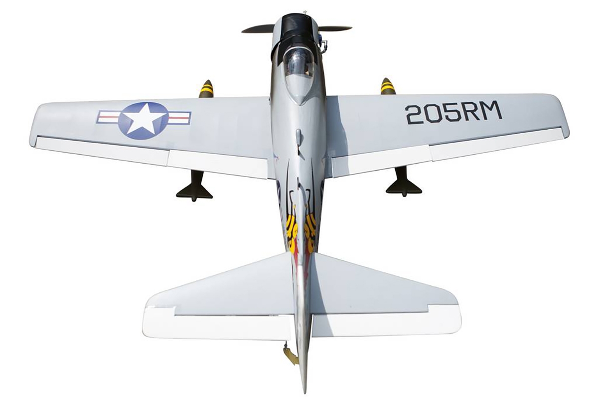 Skyraider Warbird 1,6m (Zatahovací podvozek) Bee