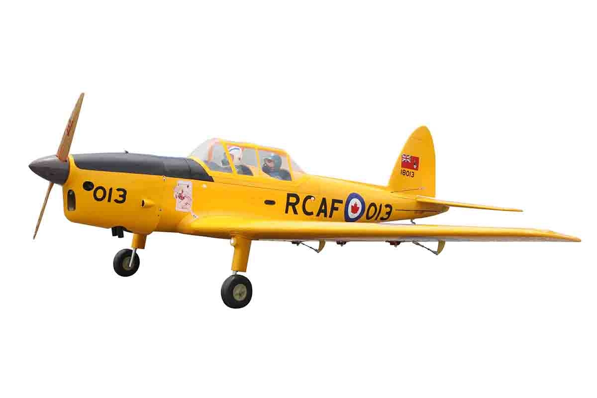 DHC-1 Chipmunk 1/5 2,03m (Zatahovací podvozek) Žlutý