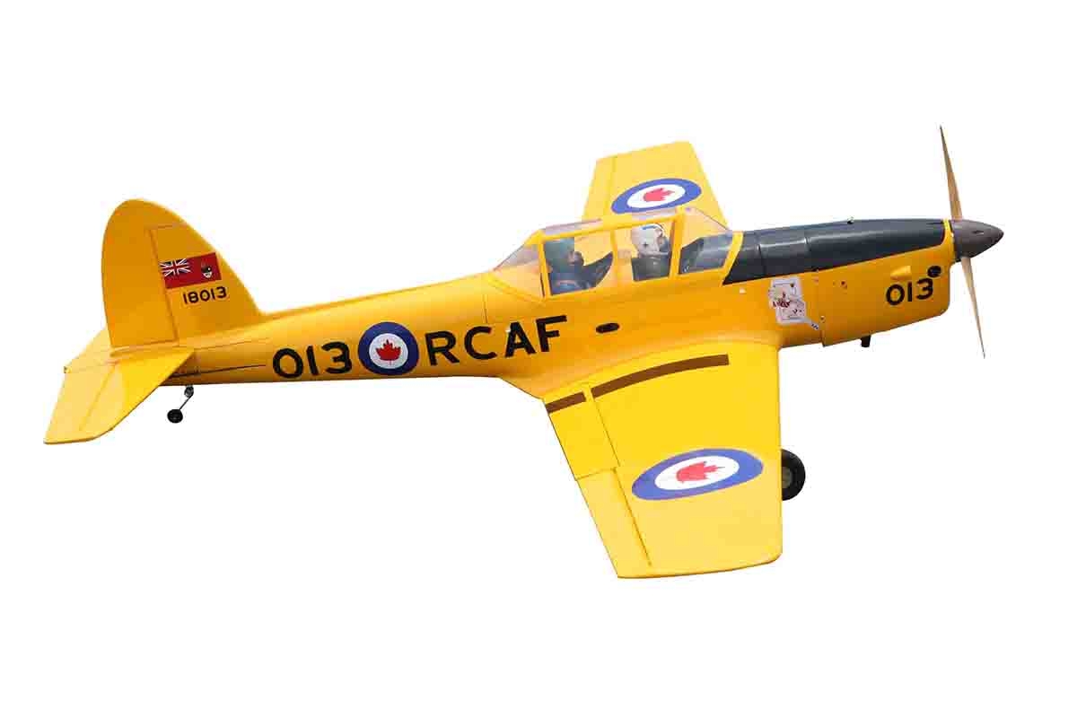 DHC-1 Chipmunk 1/5 2,03m (Zatahovací podvozek) Žlutý