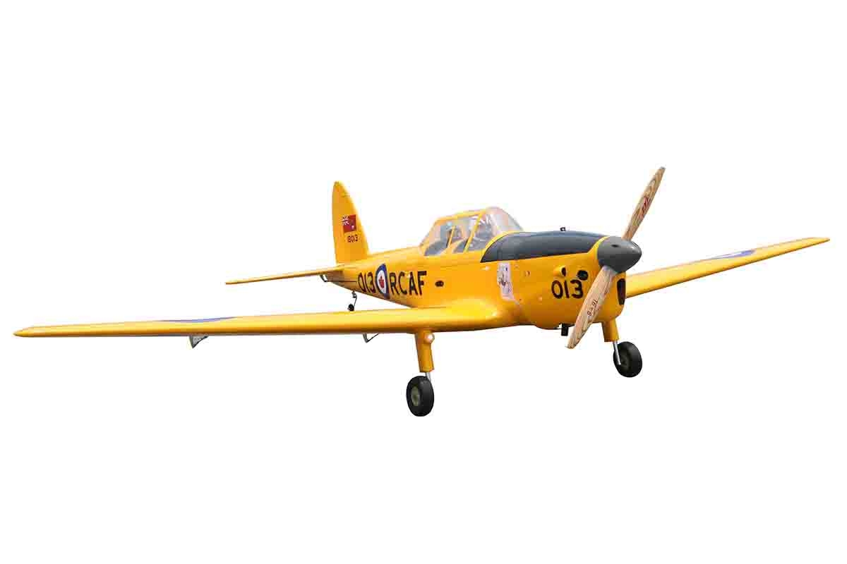 DHC-1 Chipmunk 1/5 2,03m (Zatahovací podvozek) Žlutý