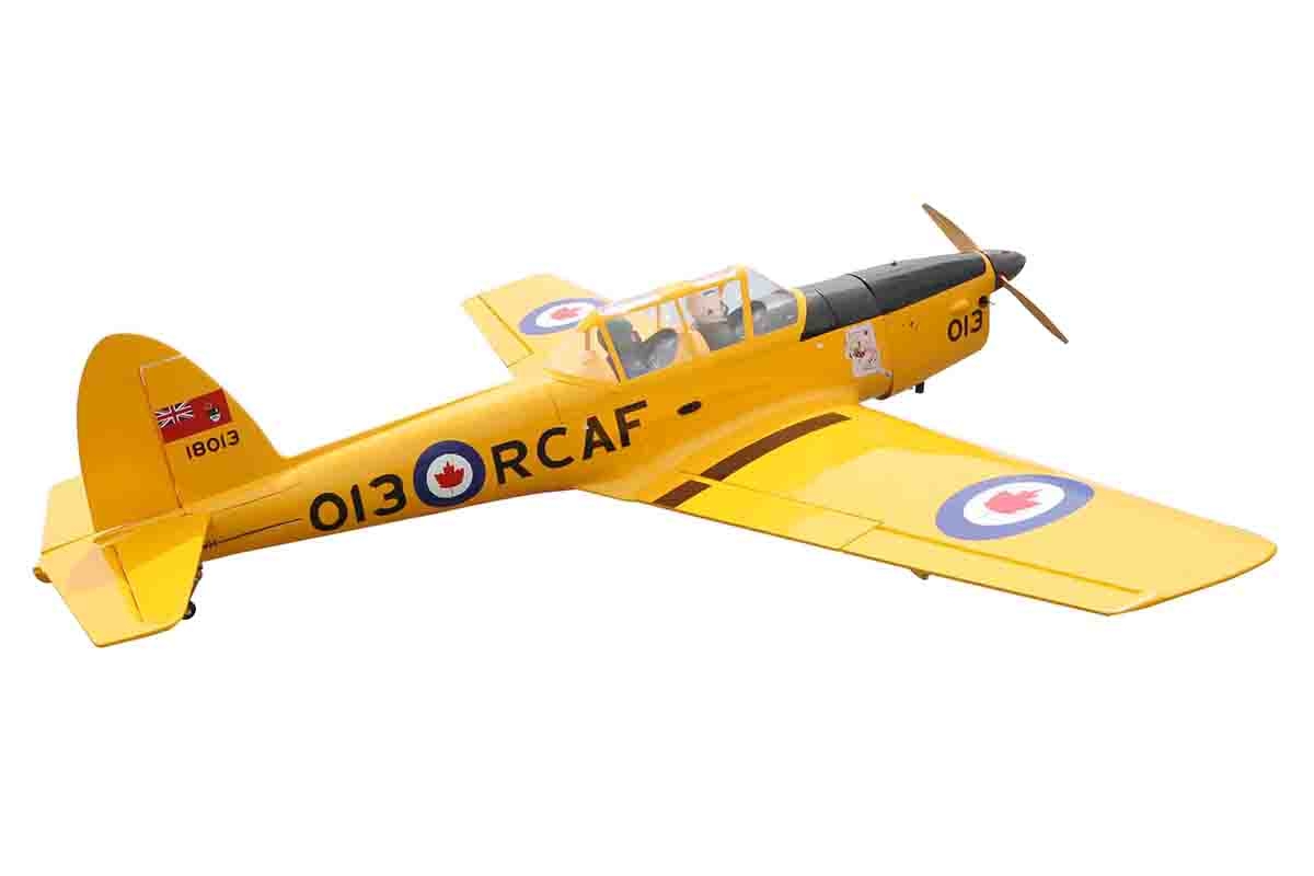 DHC-1 Chipmunk 1/5 2,03m (Zatahovací podvozek) Žlutý