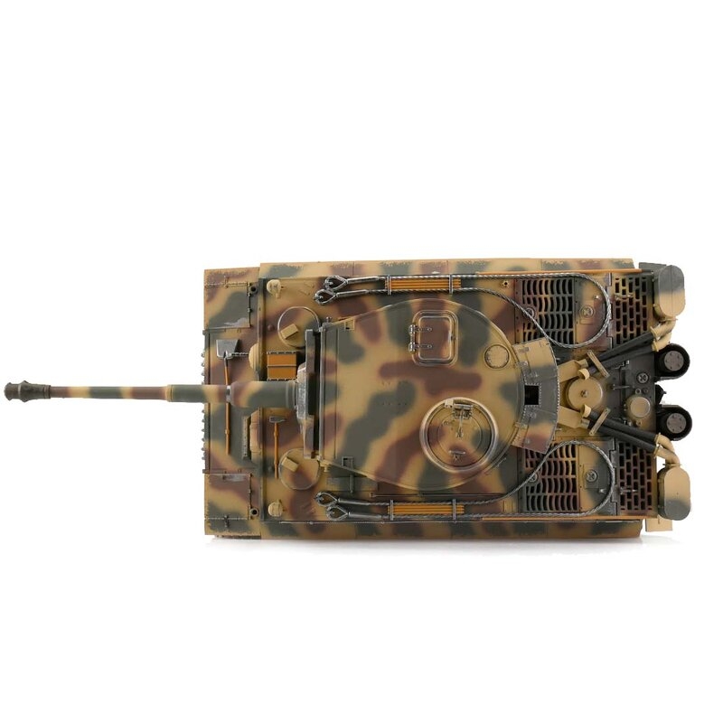 TORRO tank 1/16 RC Tiger I dřívejší verze vícebarevná kamufláž - infra IR