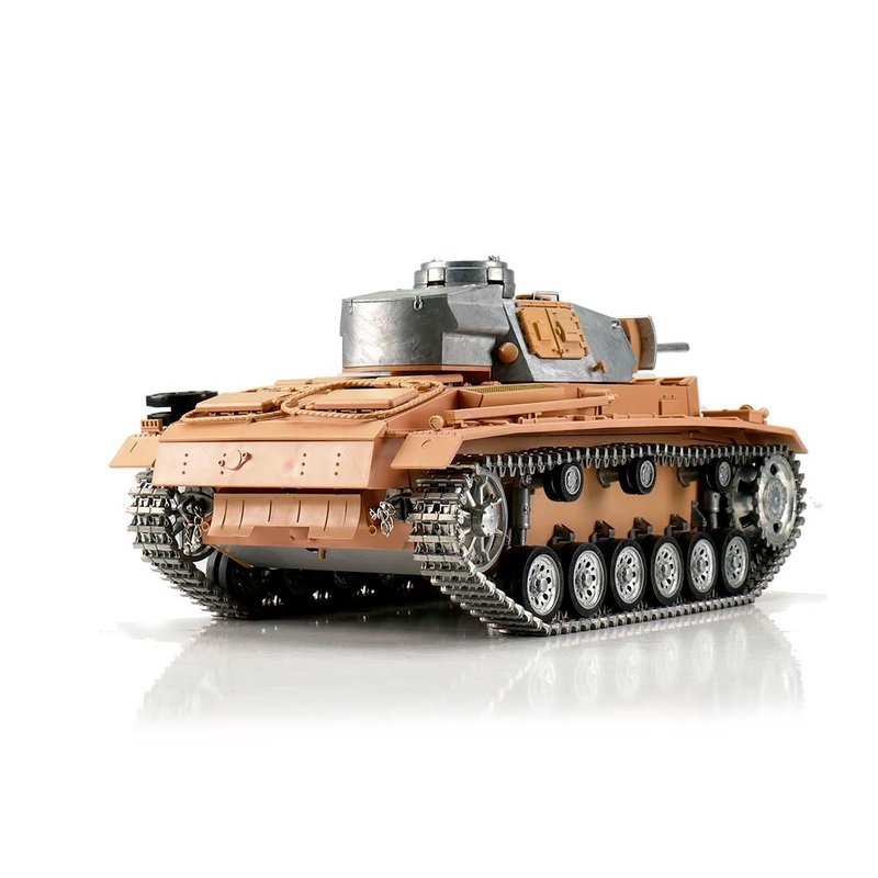 TORRO tank PRO 1/16 RC PzKpfw III bez nástřiku - infra IR