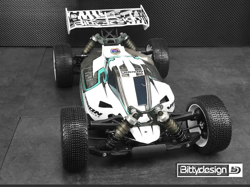 Vision čirá karoserie - Mugen MBX8 ECO předříznutá