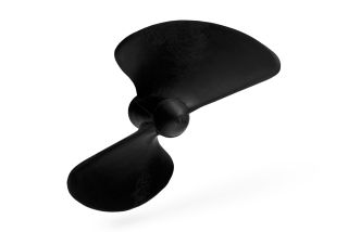 Závodní lodní šroub 2 listý, levý, stoupání 1,6, 70,0mm/M5