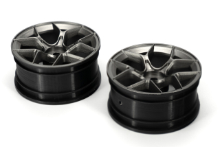 Kola RTR Aero 5, 26 mm, stříbrná (3 mm offset/2 ks)