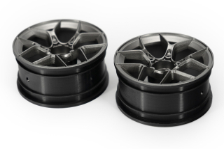 Kola RTR Aero 5, 26 mm, stříbrná (6 mm offset/2 ks)