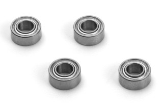 Kuličková ložiska 3 × 6 × 2,5 mm (4 ks)